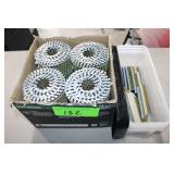 Box of Metabo 13335HPT Coil Siding Nails,