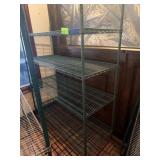 4-Shelf Metro-Style Shelving Unit