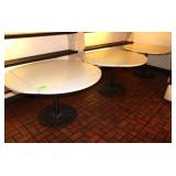 (3) Dining Tables, Approx. 51" Dia. or 3