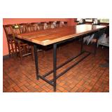 Bar Height Table, Approx. 9