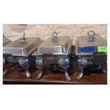 (3) Chafing Dishes