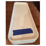 (9) Plastic Trays