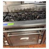 Wolf 6-Burner Range Oven