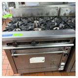 Wolf 6-Burner Range Oven