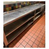 Stainless Steel Cabinet w/Ice Bin,