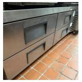 True 72" 4-Drawer Chef Base
