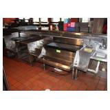 (6) Stainless Steel Underbar Pieces: