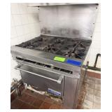 US Range 6-Burner Range Oven