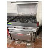 Vulcan 4-Burner Range Oven