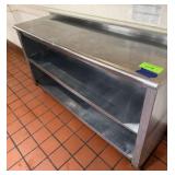 Stainless Steel Cabinet, Approx. 60" x 18" x 36"