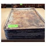 (12) Full Size Sheet Pans
