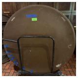 (6) 60" Round Folding Tables w/Cart