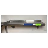 Stainless Steel Shelf, Approx. 36"W x 14"D,