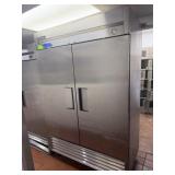 True T-49 2-Door Stainless Steel Refrigerator