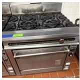 Wolf 6-Burner Range Oven