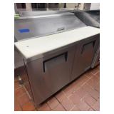 True 48" Refrigerated Sandwich Prep Station