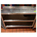 Stainless Steel Cabinet, Approx. 48" x 18" x 36"