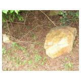 2 Large Heavy Rocks Buyer Must Remove