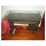 Glass Top Desk Needs TLC