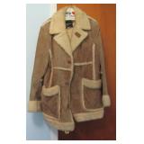 Size 44 Heavy Suede & Fleece Jacket