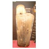 Large Piece Wood  44" T As Pictured
