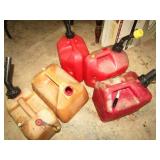 5 Gas Cans