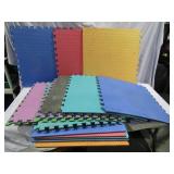 16 Floor Pads 12 1/2" x 25 1/2" Need Cleaned