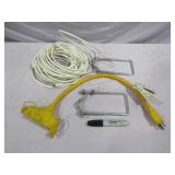 Coax, Square U Bolts & Extension Cord