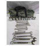 Metric Sockets w/ Ratchet, Extension & 12" Bag
