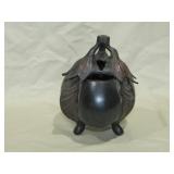 Cast Iron Incense Burner 5" T