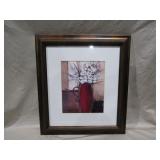 Red Vase Print #2 18" x 16"
