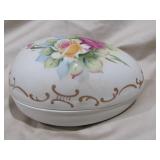Hand Painted Lefton China Trinket Dish 5" W
