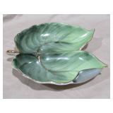 Saji Occupied Japan Leaf Plate 7" W