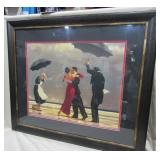 Singing Butler II Print In Frame 28" T x 32" W