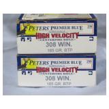 Peters Premier Blue 308 WIN. 165 GR BTP