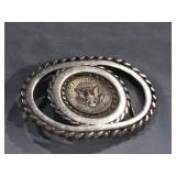 1/2 Dollar Belt Buckle