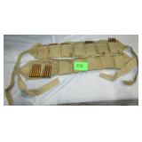 120 Rounds Turkish 8mm Ammo In Bandoliers