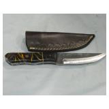 MHS Cutlery Damascus Knife 9"