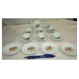 Mini Tea Set 2 Pcs Have Chips