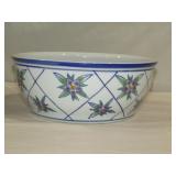 Ceramic Bowl 3 1/2" T x 9 1/2"