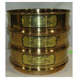 U.S. Standard Sieve Series A.S.T.M E-11    8" Dia