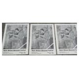 3 Merle Watson Memorial Festival Posters 24" x 18"
