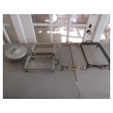 Metal & Glass Dish Lot