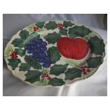 Fruit Platter Made In Italy 16"