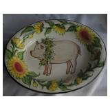 Pig Platter Bowl 3" T