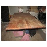 Wood Top Table