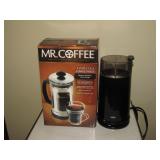 Mr. Coffee Coffee Press & Grinder
