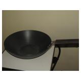 Small Calphalon Wok NSF 10 1/2" Dia