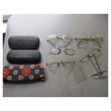 Old Glasses & Empty Cases