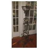 Iron Plant Stand 56" T